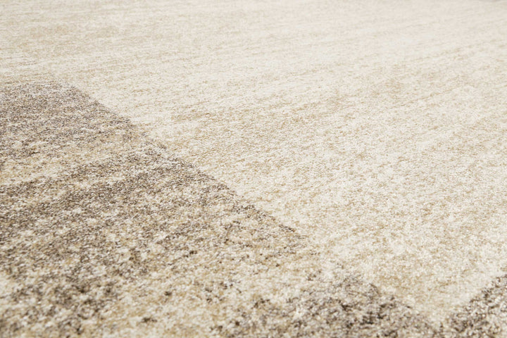 Déjà-vu Teppich beige Kurzflor rechteckig