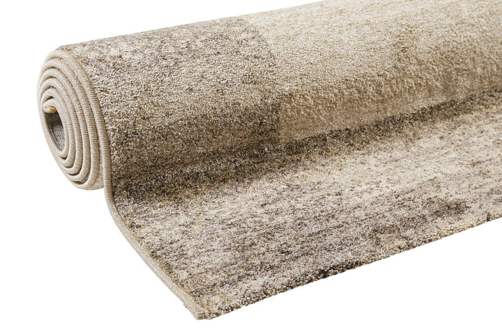 Déjà-vu Teppich beige Kurzflor rechteckig