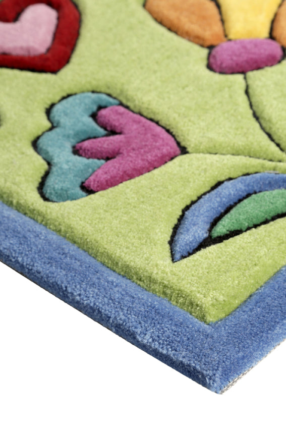 Lovely Unicorn Teppich multicolor Kurzflor rechteckig