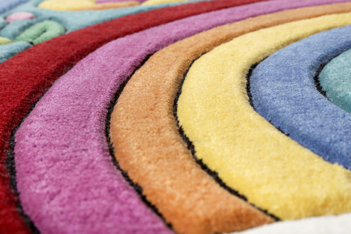 Lovely Unicorn Teppich multicolor Kurzflor rechteckig