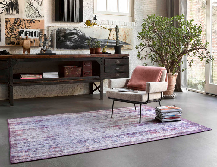 Embrace Teppich lila Kurzflor rechteckig