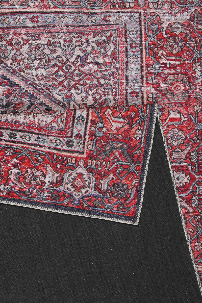 Vintage Teppich Rot Blau » Flashback « WECONhome