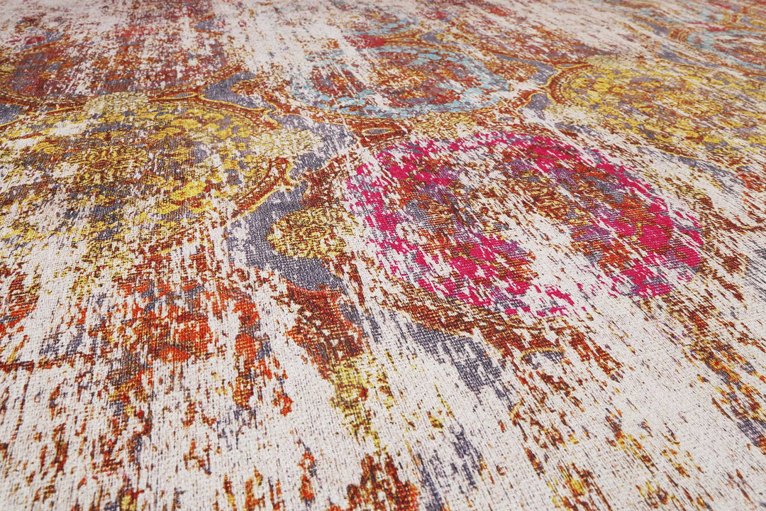 Focus Teppich beige Kurzflor rechteckig