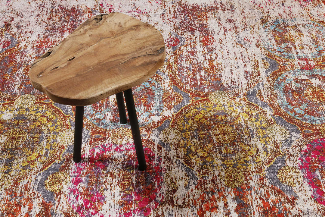 Focus Teppich beige Kurzflor rechteckig