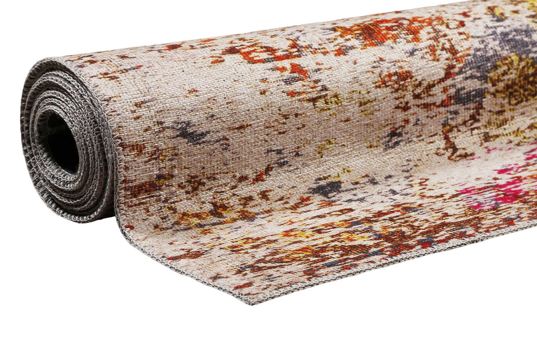 Focus Teppich beige Kurzflor rechteckig