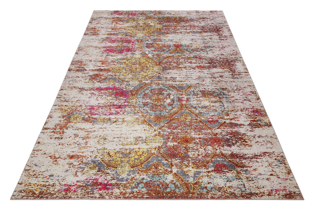 Focus Teppich beige Kurzflor rechteckig