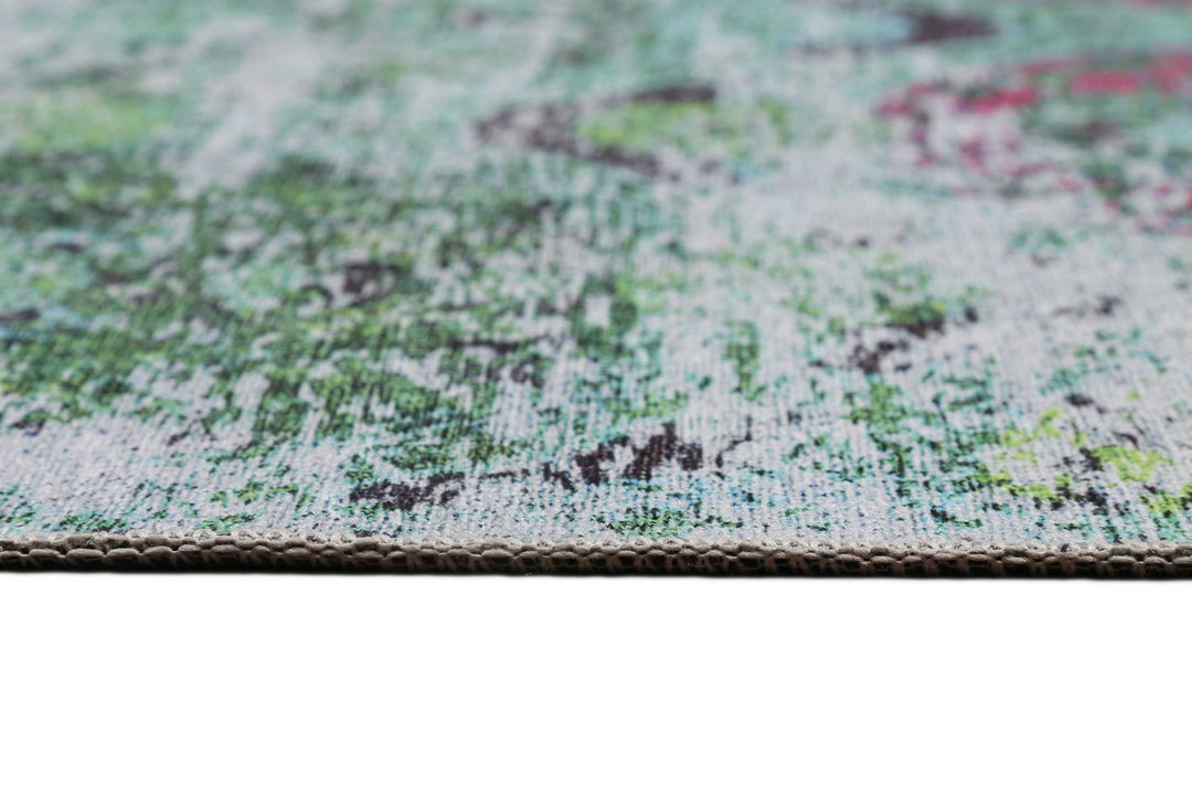 Focus Teppich grün Kurzflor rechteckig