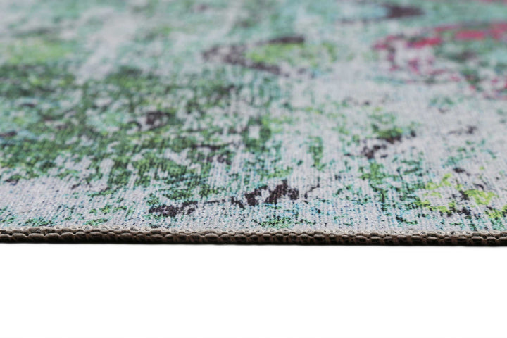 Focus Teppich grün Kurzflor rechteckig