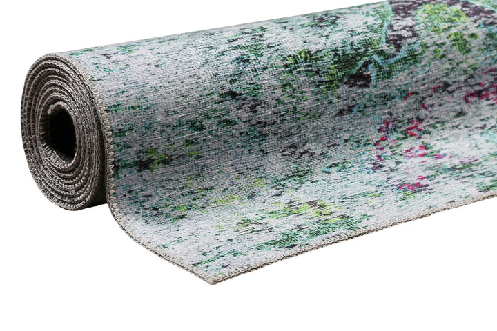 Focus Teppich grün Kurzflor rechteckig