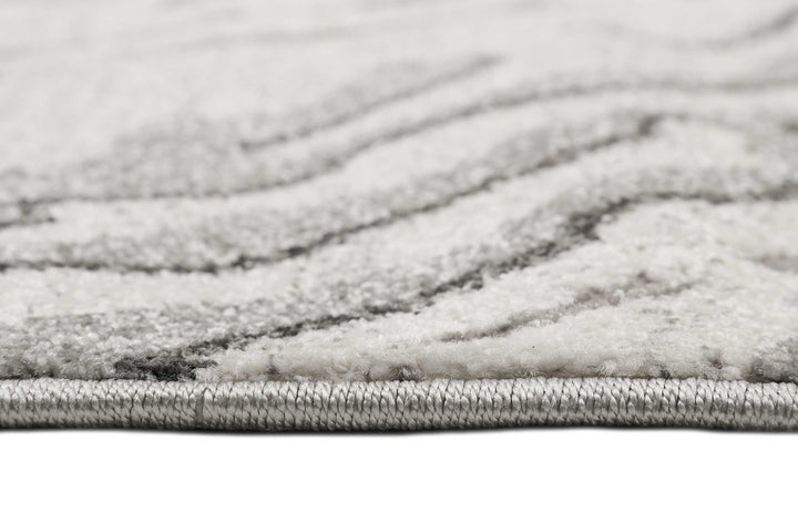 Forest Teppich grau Kurzflor rechteckig