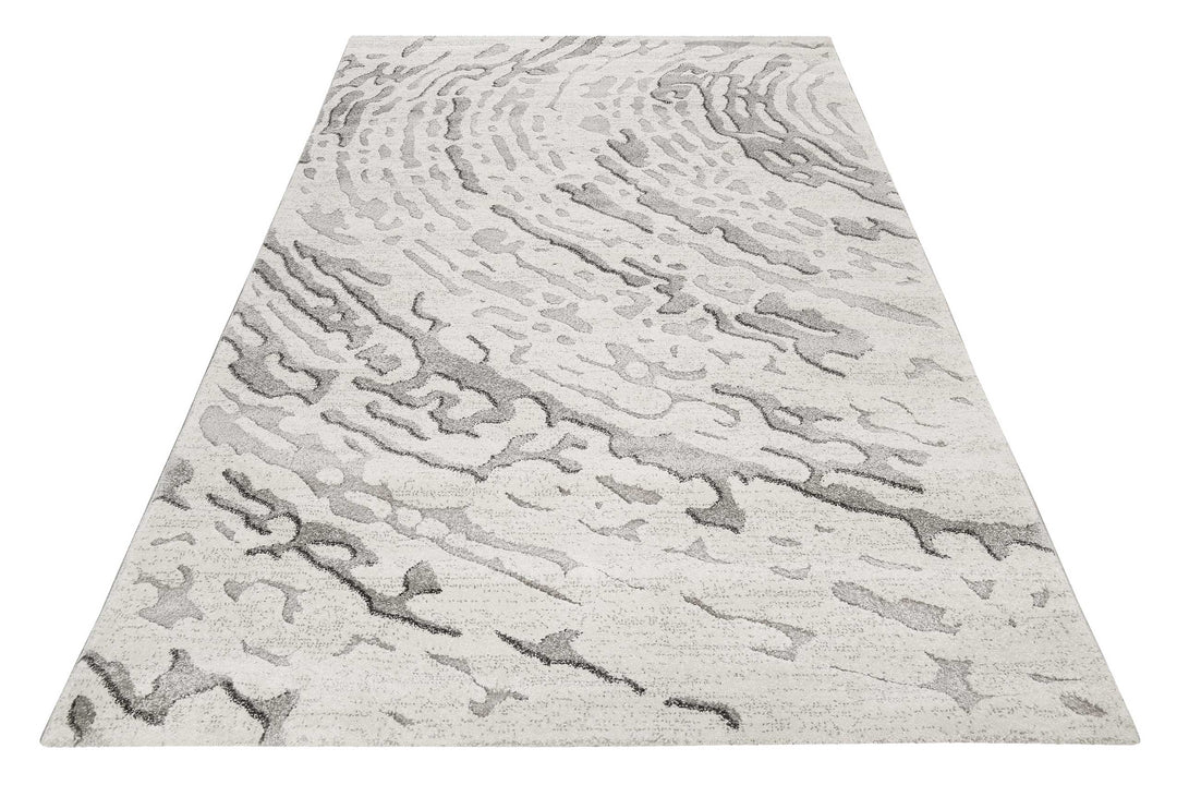 Forest Teppich grau Kurzflor rechteckig