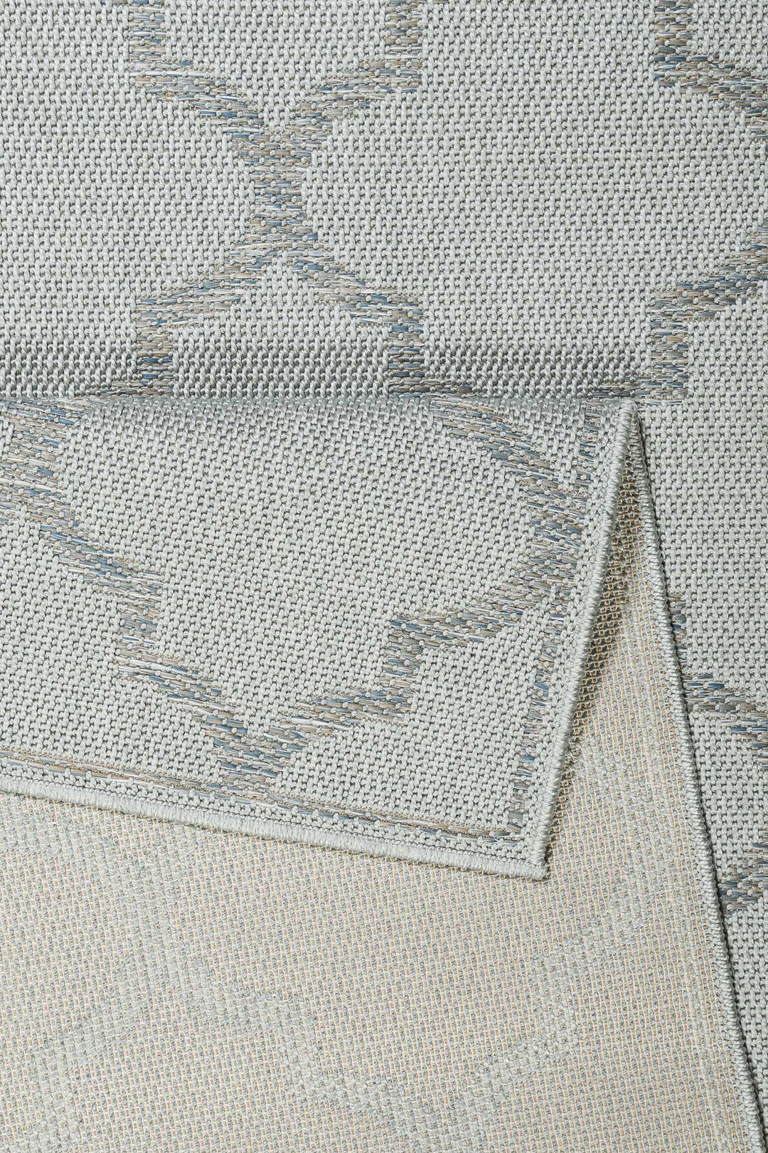 Gleamy Outdoor Outdoor silber Kurzflor rechteckig