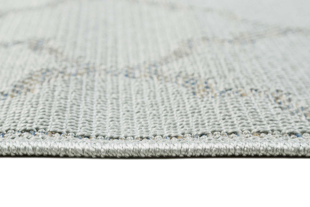 Gleamy Outdoor Outdoor silber Kurzflor rechteckig