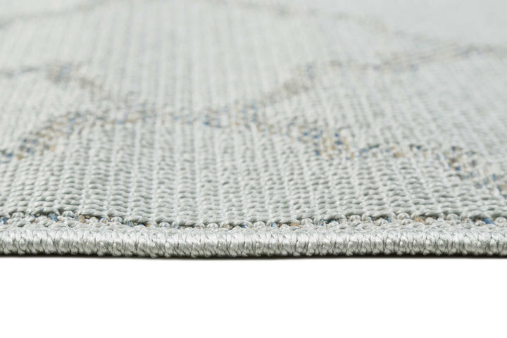 Gleamy Outdoor Outdoor silber Kurzflor rechteckig