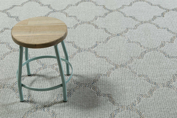 Gleamy Outdoor Outdoor silber Kurzflor rechteckig