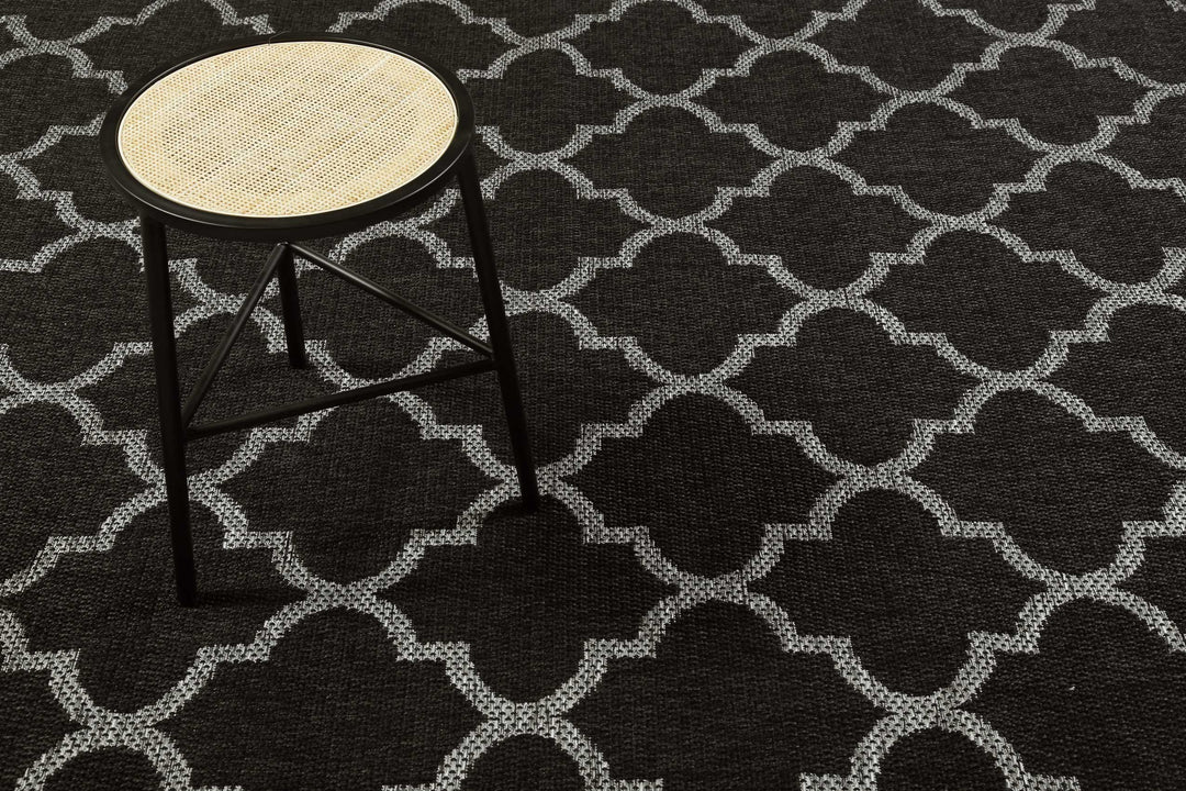 Gleamy Outdoor Outdoor anthrazit Kurzflor rechteckig