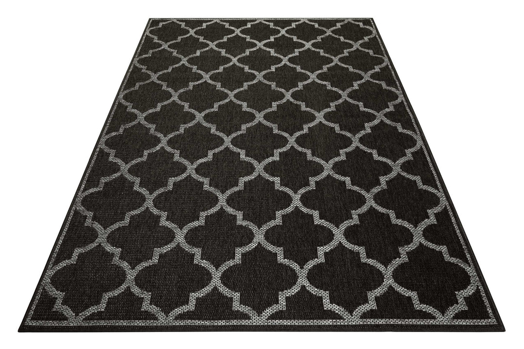 Gleamy Outdoor Outdoor anthrazit Kurzflor rechteckig