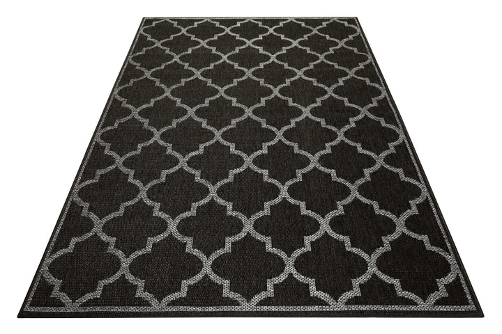 Gleamy Outdoor Outdoor anthrazit Kurzflor rechteckig