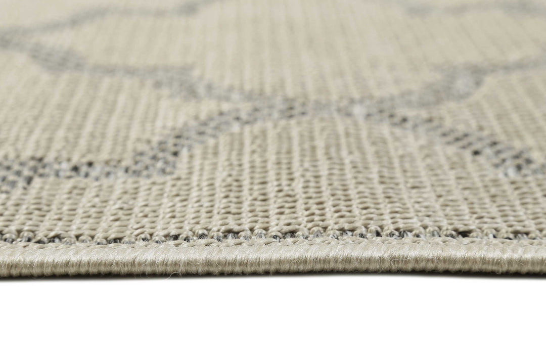 Gleamy Outdoor Outdoor beige Kurzflor rechteckig