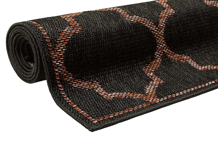 Gleamy Outdoor Outdoor anthrazit Kurzflor rechteckig