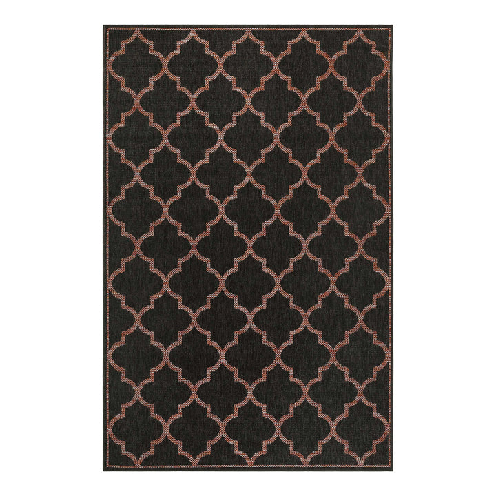 Gleamy Outdoor Outdoor anthrazit Kurzflor rechteckig