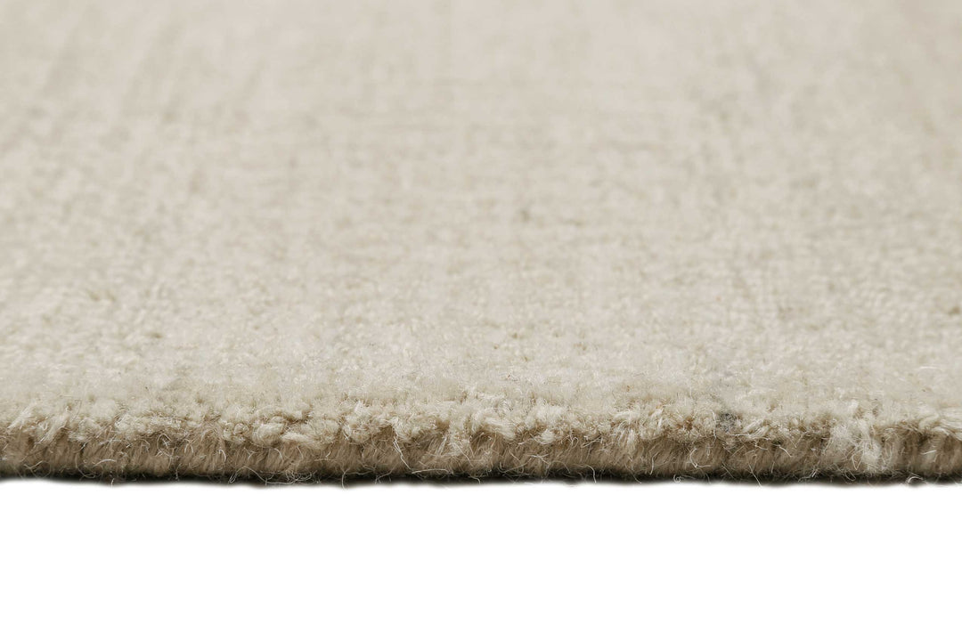 Gustav Teppich beige Kurzflor rechteckig