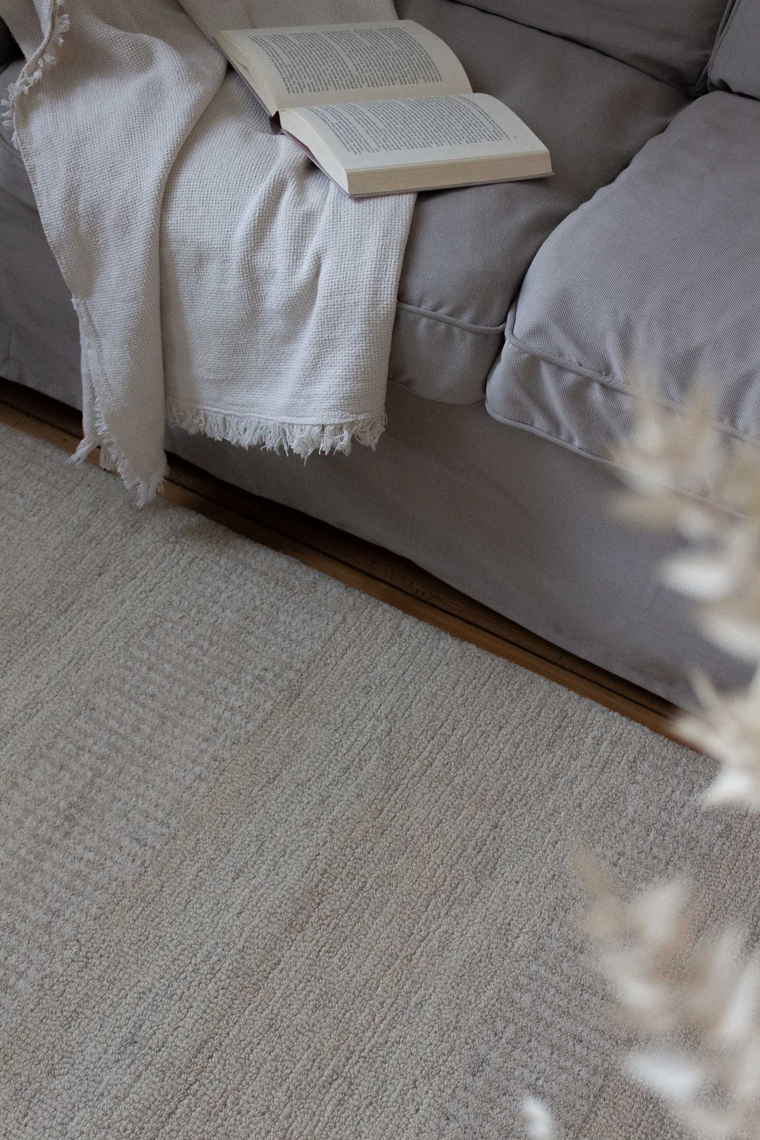 Teppich Beige aus Naturfasern "Gustav" WECONhome