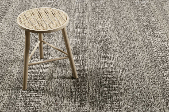 Gustav Teppich taupe braun Kurzflor rechteckig