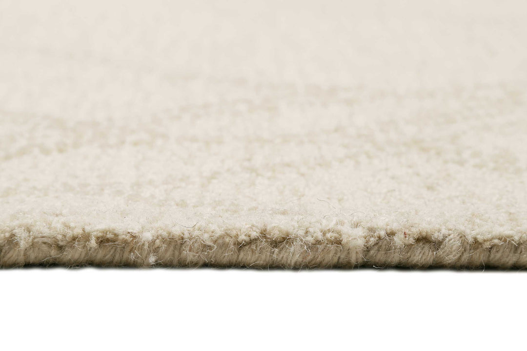 Hendrik Teppich creme beige Kurzflor rechteckig