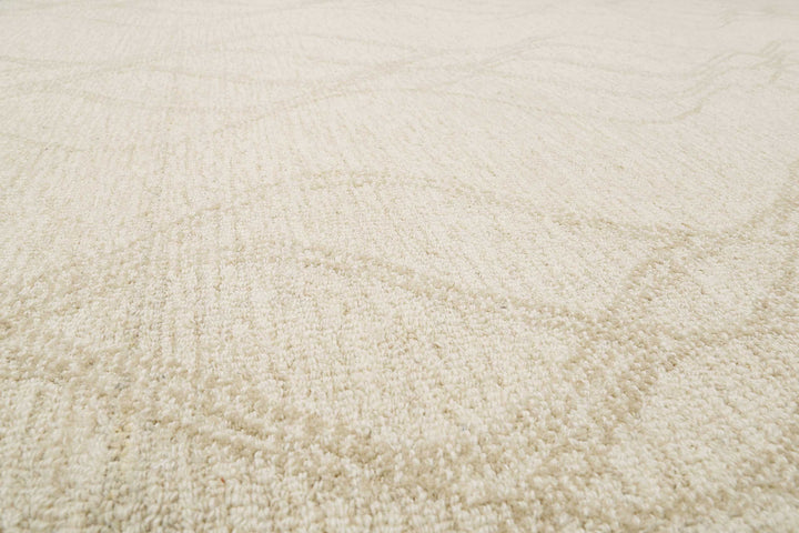 Hendrik Teppich creme beige Kurzflor rechteckig