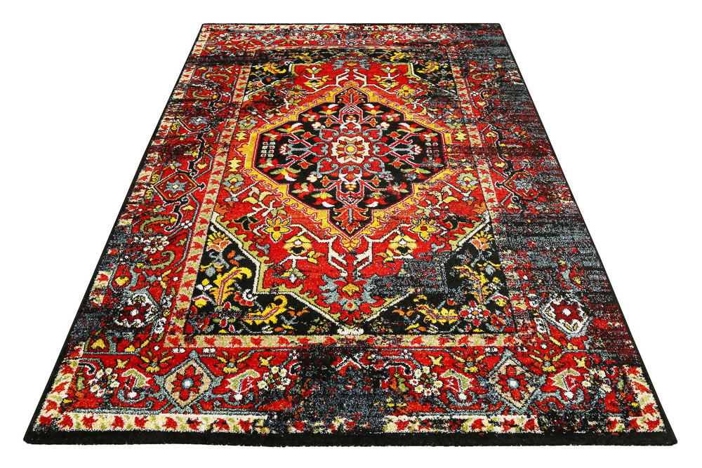 Heritage Teppich multicolor Kurzflor rechteckig