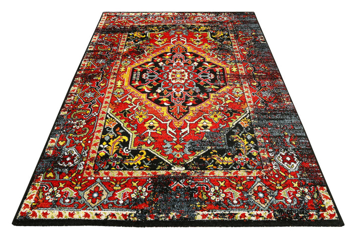 Heritage Teppich multicolor Kurzflor rechteckig