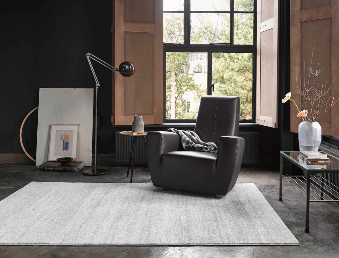 Island Beach Teppich grau Kurzflor rechteckig