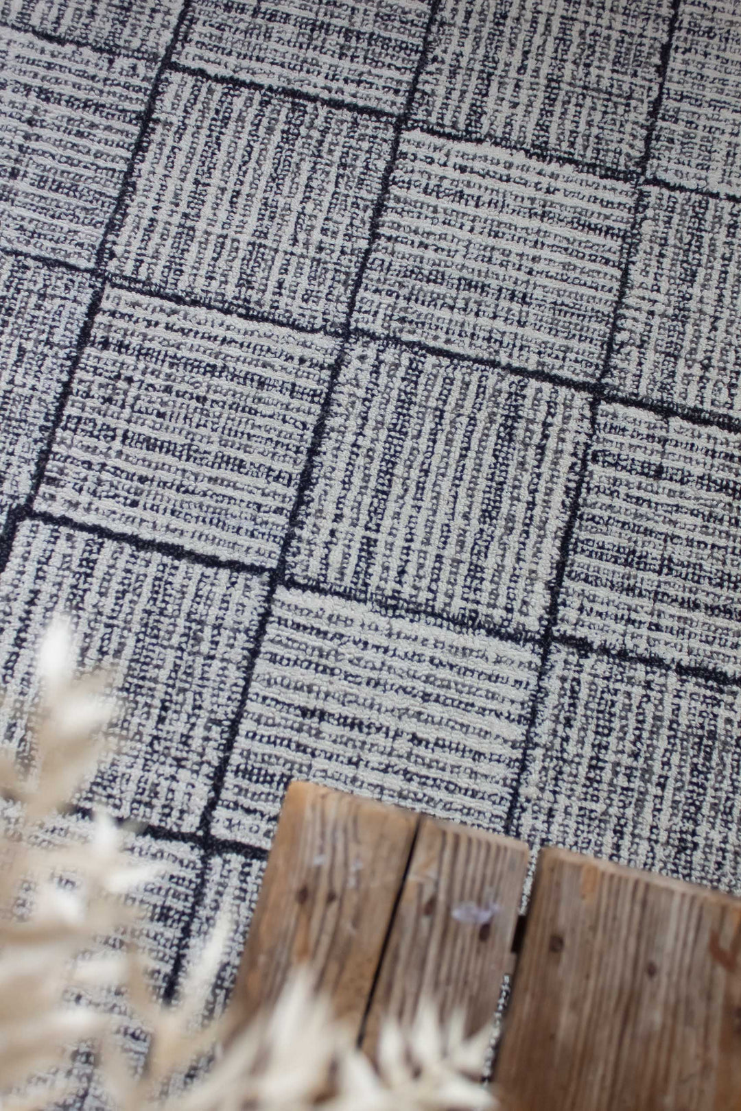 Teppich Hellgrau aus Naturfasern "Lasse" WECONhome