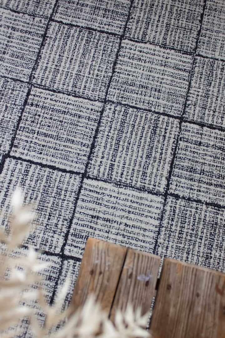 Teppich Hellgrau aus Naturfasern "Lasse" WECONhome
