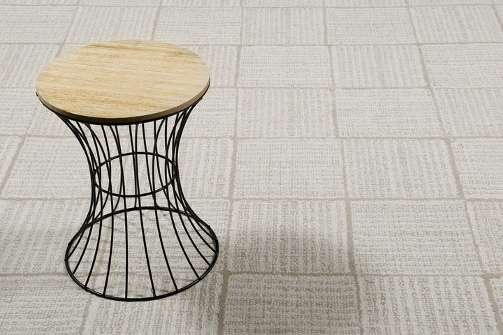 Lasse Teppich creme beige Kurzflor rechteckig