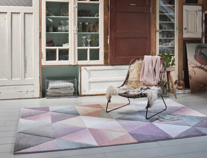 LIGHTHOUSE Teppich rosa Kurzflor rechteckig