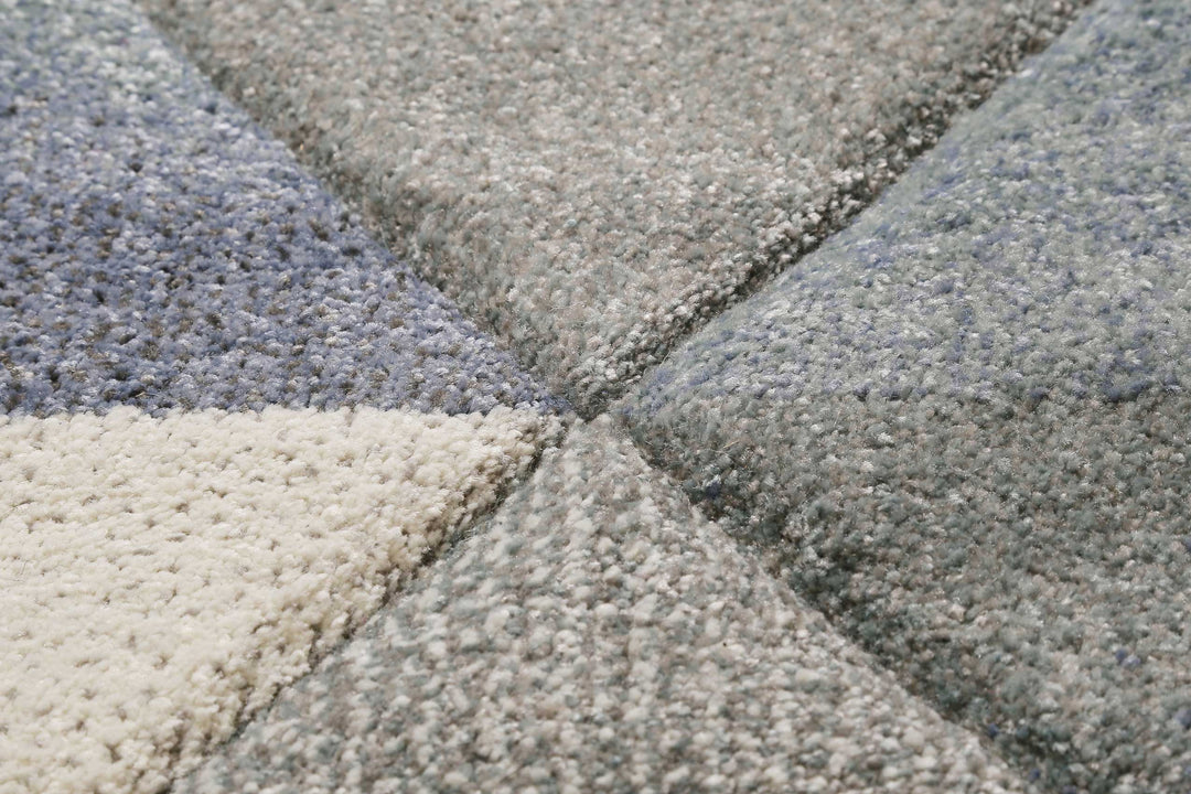 LIGHTHOUSE Teppich silber Kurzflor rechteckig