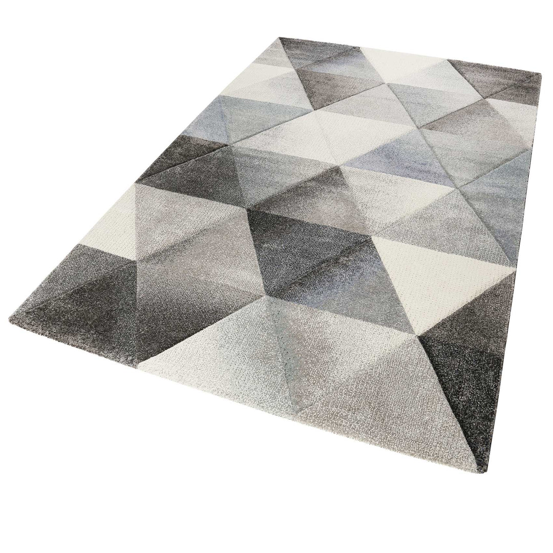 LIGHTHOUSE Teppich silber Kurzflor rechteckig