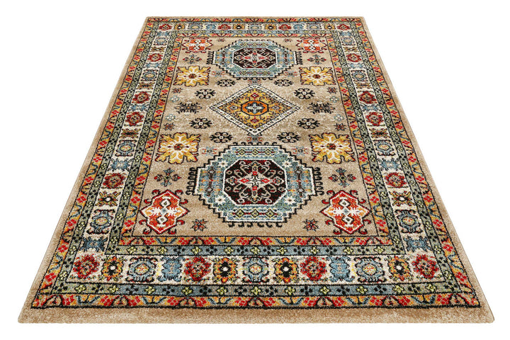 Teppich Beige Sand Kurzflor "Majorelle" WECONhome