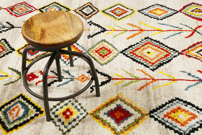 Teppich Beige Bunt Kurzflor » Medina & Colorful Marrakesh « WECONhome
