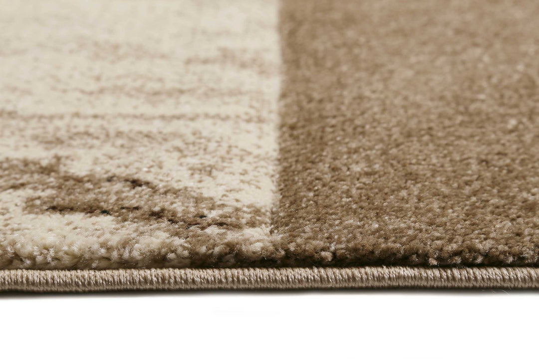MIRAGE Teppich beige Kurzflor rechteckig