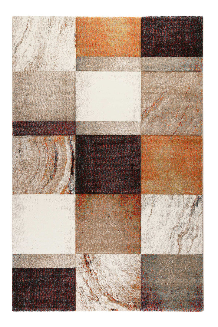 MIRAGE Teppich beige Kurzflor rechteckig