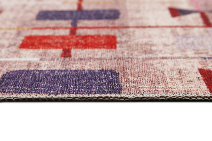 Monor Beach Teppich beige Kurzflor rechteckig