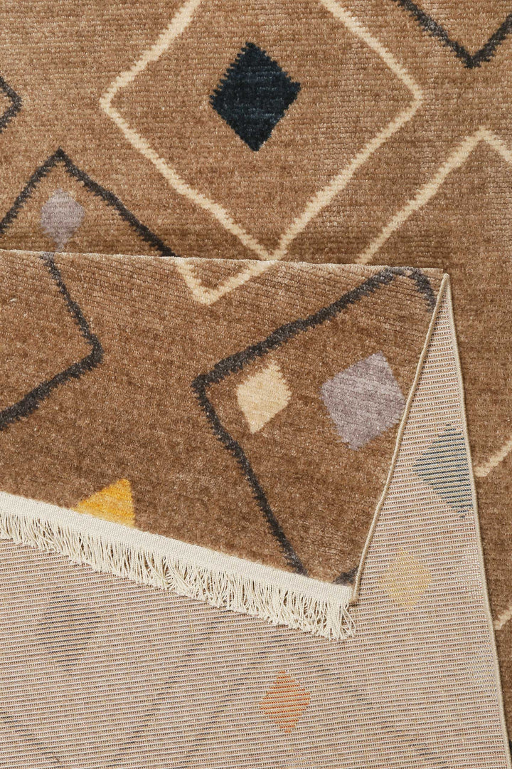 Mont Royal Teppich braun Kurzflor rechteckig