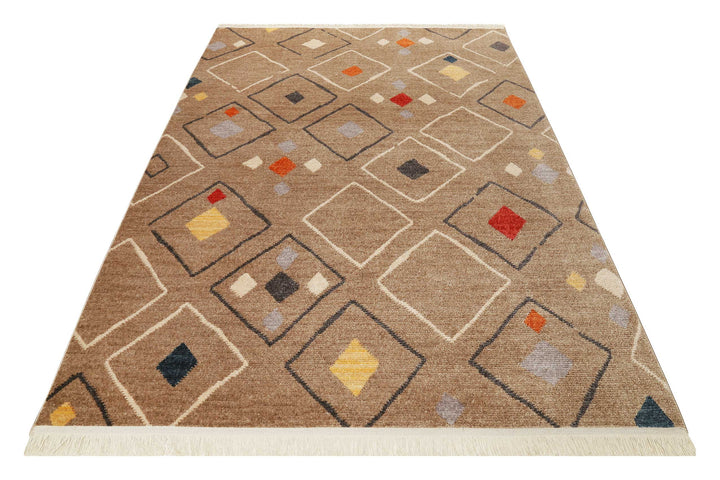 Mont Royal Teppich braun Kurzflor rechteckig