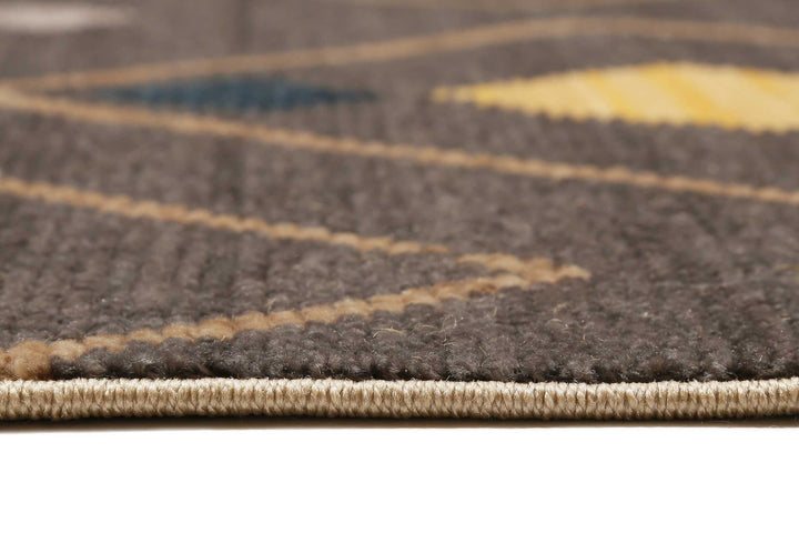 Mont Royal Teppich dunkelgrau Kurzflor rechteckig