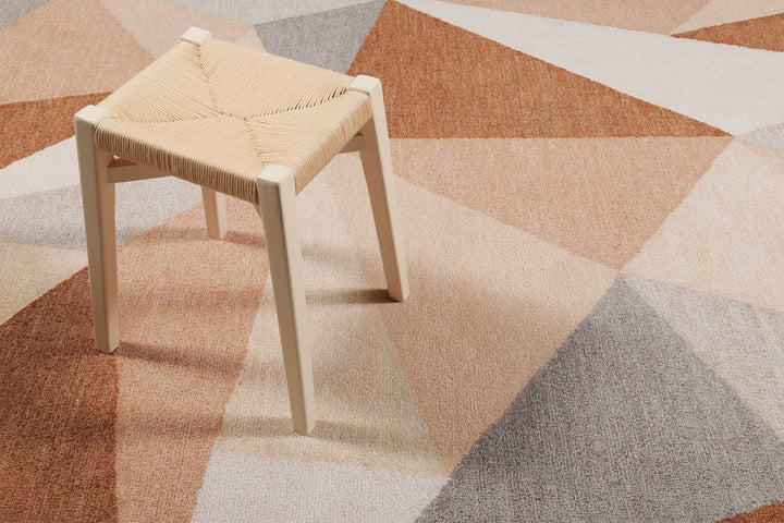 Next Time 2.0 Teppich rost braun Kurzflor rechteckig