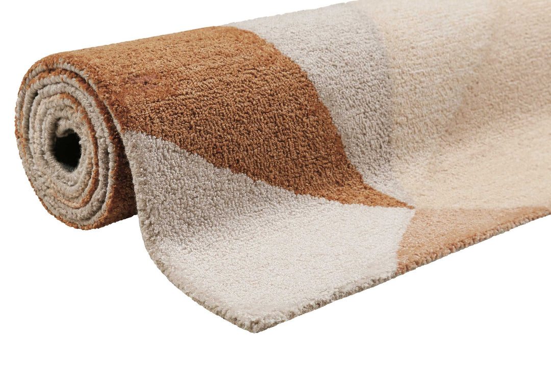 Next Time 2.0 Teppich rost braun Kurzflor rechteckig