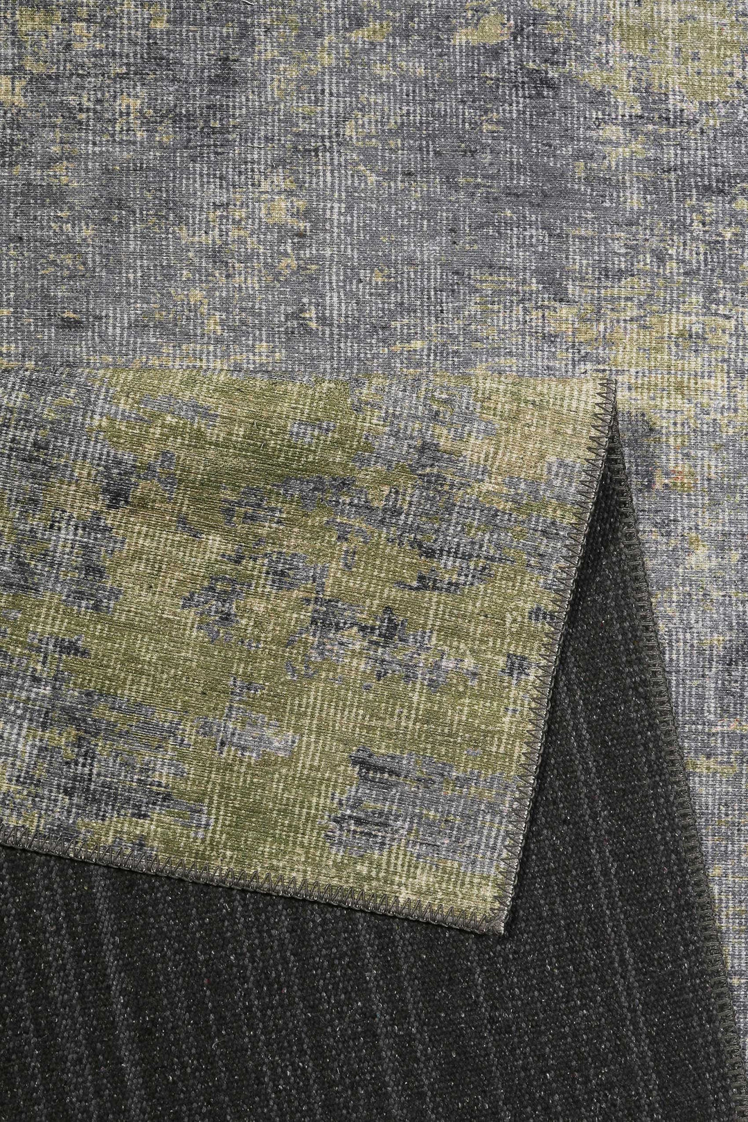 Night Hour Teppich grau Kurzflor rechteckig